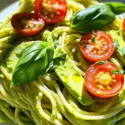 Creamy Avocado Pasta Flavorful and Easy Recipe