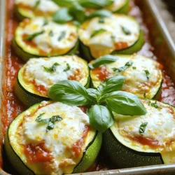 Zucchini Lasagna Boats Healthy and Simple Dinner