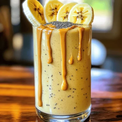 Peanut Butter Banana Smoothie Quick and Creamy Delight