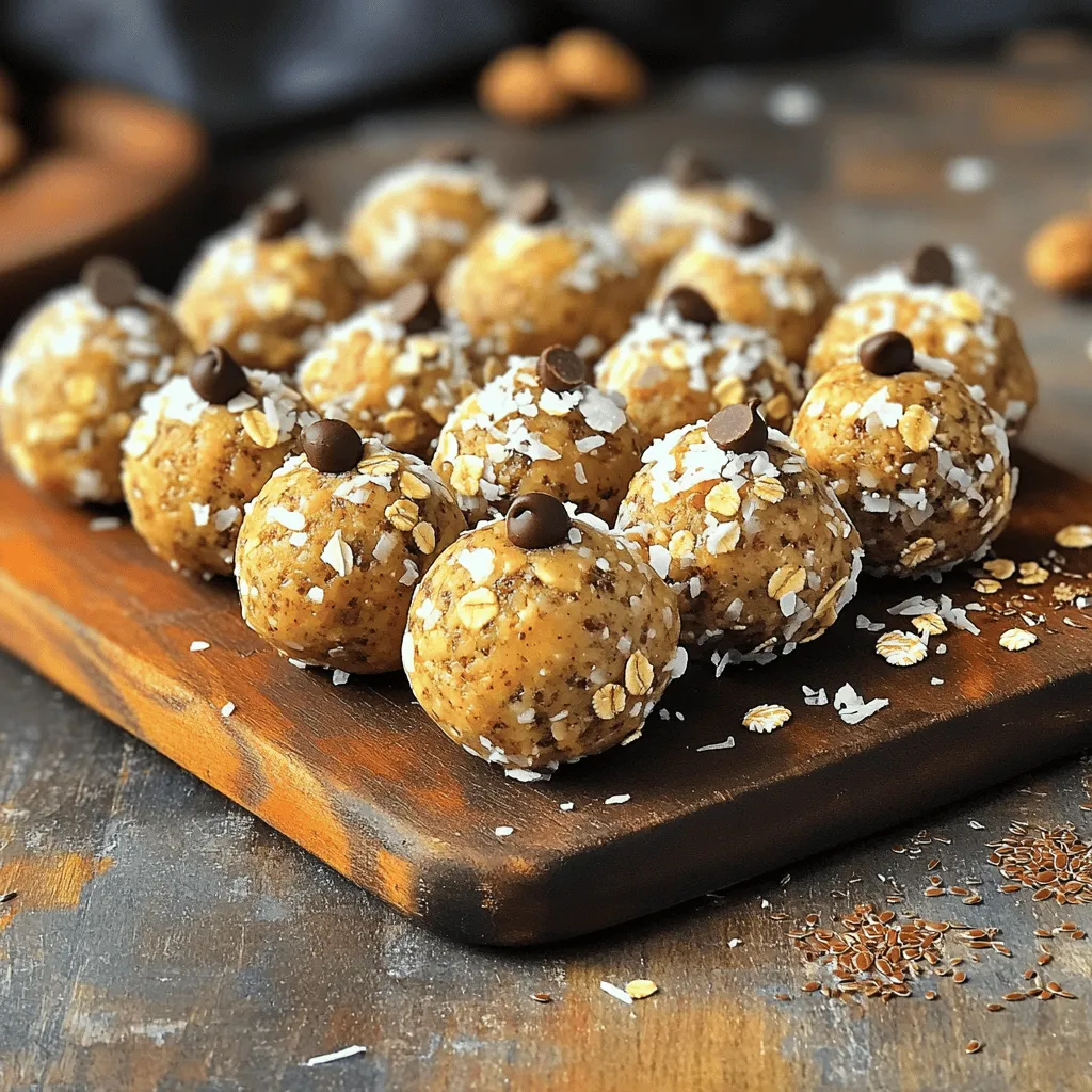To make peanut butter protein balls, you need some key ingredients. Here’s what you need: - 1 cup natural peanut butter - 1/2 cup honey or maple syrup - 1 cup rolled oats - 1/2 cup protein powder (vanilla or chocolate) - 1/4 cup ground flaxseed - A pinch of salt These ingredients provide a great mix of protein, healthy fats, and fiber. The peanut butter gives a rich flavor, while the oats add texture. You can also add fun extras to change the taste and texture. Some great options include: - 1/4 cup mini chocolate chips - 1/4 cup shredded coconut These add-ins make your protein balls even more delicious. You can mix and match based on what you like. Each peanut butter protein ball is packed with nutrition. Here’s a rough breakdown: - Calories: About 100 per ball - Protein: Around 5-6 grams per ball These numbers can change based on your add-ins. They make a great snack for energy and muscle recovery. Enjoy a protein ball after your workout or as a midday pick-me-up. For the full recipe, check out the details above! To make peanut butter protein balls, start by gathering your ingredients. You will need natural peanut butter, honey or maple syrup, rolled oats, protein powder, ground flaxseed, and a pinch of salt. For optional flavors, you can add mini chocolate chips or shredded coconut. 1. In a large mixing bowl, add the peanut butter and honey. 2. Use a spatula to mix them until they are smooth. 3. Next, add the rolled oats, protein powder, ground flaxseed, and salt. 4. Stir until the mixture is thick and well combined. The key to a great texture is balance. If your mixture is too dry, add a little more honey. If it’s too wet, add a bit more oats. Aim for a dough that sticks together but is not too sticky. This will help when you shape the balls. Once your mixture is ready, it’s time to shape the balls. Use your hands to scoop about one tablespoon of the mixture. Roll it between your palms to form a ball about one inch wide. Place each ball on a baking sheet lined with parchment paper. After shaping all the balls, put the baking sheet in the fridge for about 30 minutes. This helps them firm up nicely. For the complete recipe, you can check the [Full Recipe]. To keep your peanut butter protein balls fresh, use an airtight container. This helps prevent moisture and keeps them tasty. Store them in the fridge for up to a week. For longer storage, place them in the freezer. They can last up to three months when frozen. Just remember to thaw them in the fridge before eating. One common mistake is not measuring the ingredients correctly. This can change the taste and texture. Another mistake is not mixing well. Make sure all the ingredients are fully combined. Lastly, don’t skip chilling them in the fridge. This step helps the protein balls hold their shape. You can easily customize your protein balls to fit your taste. Try using almond butter instead of peanut butter for a different flavor. You can also swap honey for agave syrup if you want a vegan option. Add spices like cinnamon or nutmeg for extra warmth. Want some crunch? Toss in nuts or seeds. The options are endless! For the full recipe, check out Peanut Butter Power Protein Balls. {{image_2}} You can switch peanut butter for other nut butters. Almond butter, cashew butter, or sunflower seed butter work well. Each nut butter adds a unique taste to your protein balls. Almond butter gives a nutty flavor, while cashew butter is creamy and sweet. Sunflower seed butter is a great choice for nut-free diets. You can add flavors to your protein balls for fun twists. Want a chocolate kick? Use chocolate protein powder or mix in cocoa powder. For a vanilla taste, use vanilla protein powder. You can even add spices like cinnamon or nutmeg for extra warmth. Dried fruits, like raisins or cranberries, also add a nice touch. Making vegan protein balls is easy! Just replace honey with maple syrup or agave nectar. For gluten-free options, ensure you use certified gluten-free oats. This way, everyone can enjoy your tasty snacks. You can also add chia seeds or hemp seeds for extra nutrition. They will boost the protein and fiber content. For the full recipe, check out the Peanut Butter Power Protein Balls. Peanut butter protein balls last about one week in the fridge. If you want to keep them longer, freeze them. Frozen protein balls can last for up to three months. This makes them a great snack for meal prep. Use an airtight container to store your protein balls. Glass or plastic containers work well. If you want to take them on the go, consider using a small, insulated lunch box. This keeps them fresh and makes them easy to grab. To freeze peanut butter protein balls, first place them on a baking sheet. Make sure they are not touching each other. Freeze them for about an hour. Once they are firm, transfer them to a freezer-safe bag or container. Remove as much air as possible to prevent freezer burn. When you want to enjoy one, just take it out and let it thaw for a few minutes. For more details, check the Full Recipe. To make peanut butter protein balls, you need just a few simple steps. Start by mixing 1 cup of natural peanut butter with 1/2 cup of honey or maple syrup. Stir until it is smooth. Next, add 1 cup of rolled oats, 1/2 cup of protein powder, and 1/4 cup of ground flaxseed. Mix these well until they form a thick dough. If you like, fold in 1/4 cup of mini chocolate chips and 1/4 cup of shredded coconut. Then, using your hands, roll the mixture into small balls, about 1 inch wide. Place them on a baking sheet lined with parchment paper. Chill them in the fridge for about 30 minutes. You can find the full recipe for more details. Yes, you can substitute some ingredients in these protein balls. If you don't have peanut butter, try almond or cashew butter instead. You can swap honey with agave syrup or maple syrup for a vegan option. Use any protein powder you like, whether it's vanilla, chocolate, or plant-based. If you're short on oats, quick oats will work too. You can also choose not to add chocolate chips or coconut if you prefer a simpler taste. Peanut butter protein balls are great on their own, but you can pair them with other snacks. They go well with fresh fruits like apples or bananas. You can also enjoy them with yogurt or a smoothie for a boost. For a fun treat, try them alongside a glass of plant-based milk or a protein shake. They make for a perfect snack any time of the day! Peanut butter protein balls are simple to make. We covered the key ingredients like peanut butter and optional add-ins for flavor. You learned step-by-step how to prepare them, avoid common mistakes, and customize your recipe. Storing your protein balls properly keeps them fresh longer. These snacks are versatile, allowing for various nut butters and flavors. Remember, you can substitute ingredients to fit your diet. Enjoy creating your own tasty protein balls and sharing them with friends or family!