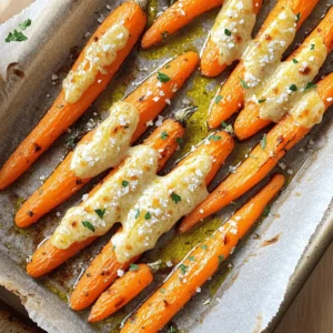 Garlic Parmesan Roasted Carrots Simple and Tasty Dish