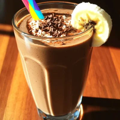 Mocha Cottage Cheese Smoothie Protein Delightful Recipe