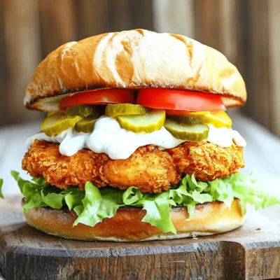 Air Fryer Spicy Chicken Sandwich Quick and Tasty Treat