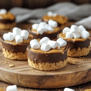 Peanut Butter S’mores Cups No Bake Easy Treat