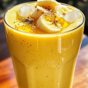 Cottage Cheese Banana Smoothie High Protein Delight