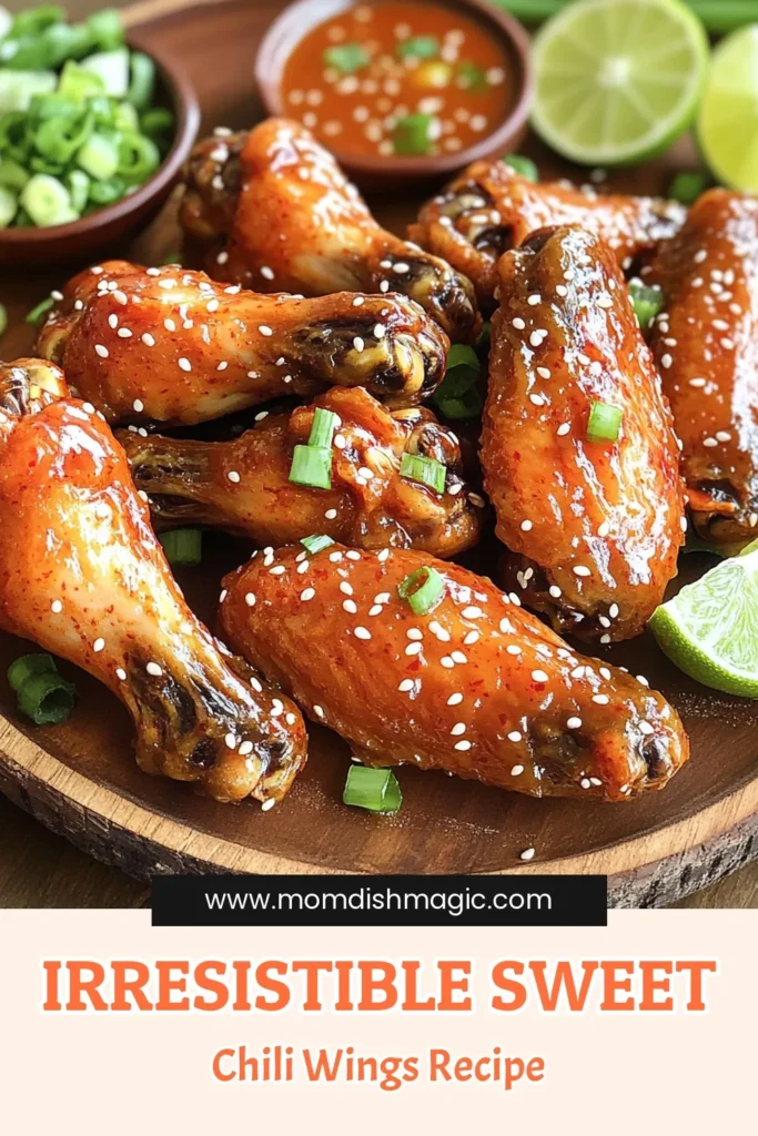 Get ready to spice up your game day with these irresistible sweet chili chicken wings! With a perfect blend of sweetness and heat, these crispy wings are marinated in a delicious sauce that will leave everyone craving more. Easy to prepare and perfect for sharing, this recipe is a must-try for any occasion. Click through now to explore the full recipe and elevate your next gathering with these tasty wings!