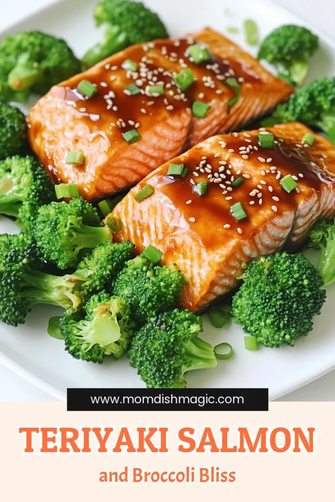 Discover the deliciousness of Glazed Teriyaki Salmon & Broccoli Delight! This easy recipe brings together savory salmon fillets and vibrant broccoli, all drizzled with a homemade teriyaki sauce that’s sure to impress. Perfect for a quick dinner, this healthy meal is packed with flavor and nutrients. Click through for step-by-step instructions and elevate your dinner game tonight! #TeriyakiSalmon #HealthyEating #QuickRecipes #DinnerInspo