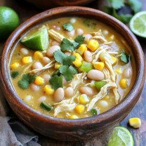 White Bean Chicken Chili Slow Cooker Delightful Meal