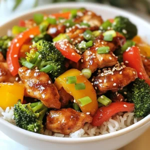 Savory Sesame Ginger Chicken Stir Fry Recipe