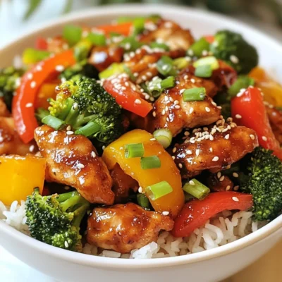 Savory Sesame Ginger Chicken Stir Fry Recipe