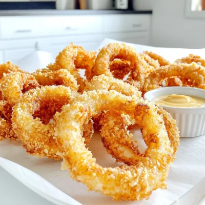 Crispy Onion Rings Air Fryer Easy and Tasty Recipe