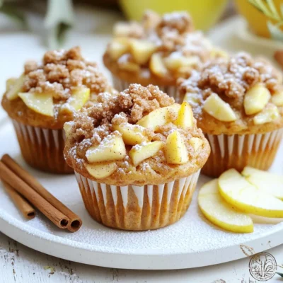 Apple Cinnamon Streusel Muffins Flavorful Morning Treat