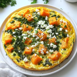 Sweet Potato Kale Frittata Nourishing and Tasty Meal