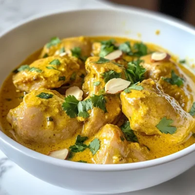 Slow Cooker Chicken Korma Flavorful Dinner Delight