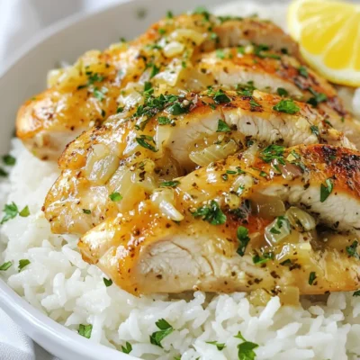 Creamy Herb Chicken Basmati Rice Delightful Dish