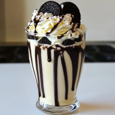 Oreo Milkshake Delight Creamy and Simple Recipe