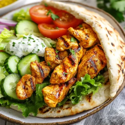 Protein-Packed Chicken Gyros Easy and Flavorful Meal