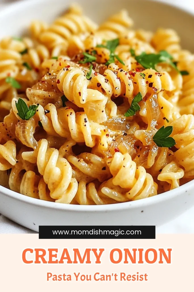 Discover the ultimate vegan caramelized onion pasta recipe that’s both creamy and comforting! This easy vegan dinner recipe features whole grain pasta, perfectly caramelized onions, and rich coconut milk for a delicious plant-based pasta dish. Whip up this creamy vegan pasta recipe in just 30 minutes and enjoy a meal that everyone will love. Don’t forget to save this recipe for your weeknight dinners! #VeganPasta #PlantBased #EasyVeganRecipe #WholeGrainPasta
