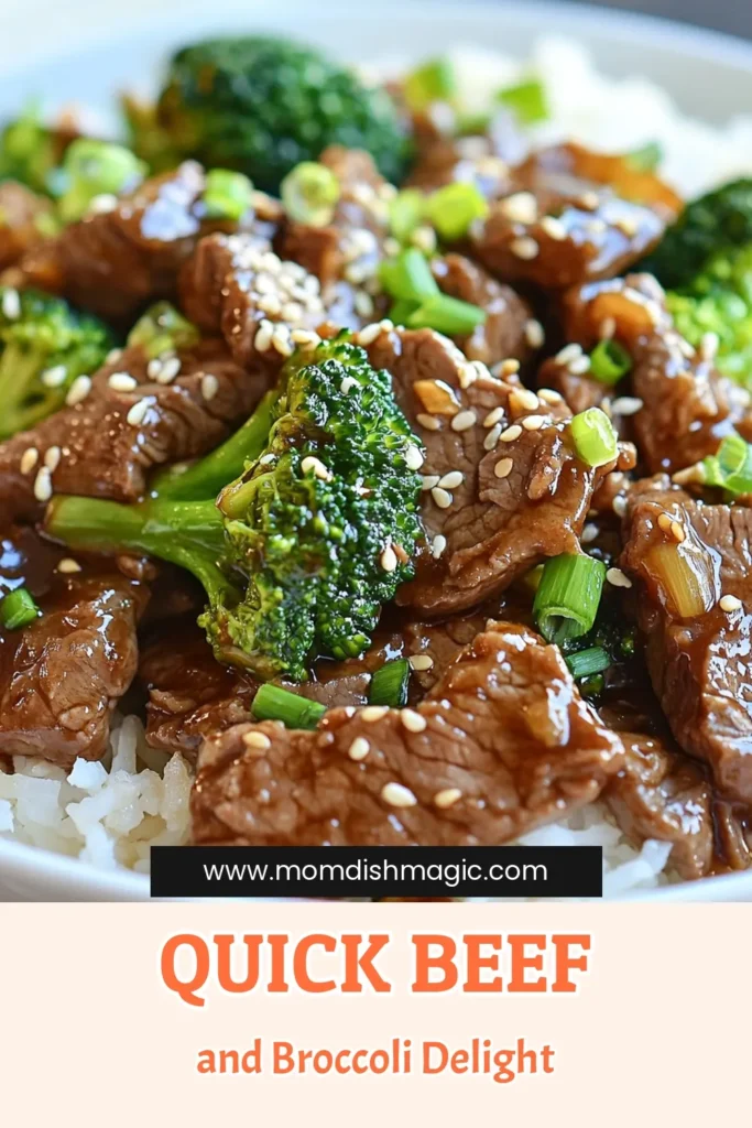 Savor the delicious flavors of this quick and easy Chinese beef stir-fry! This beef and broccoli recipe showcases tender sirloin and vibrant broccoli, all tossed in a savory sauce for a healthy beef dish that's ready in just 25 minutes. Perfect for busy weeknights, this dish is a fantastic addition to your collection of quick stir-fry recipes. Try it tonight and elevate your dinner routine! #ChineseBeefStirFry #BeefAndBroccoli #EasyChineseRecipes #HealthyBeefDishes