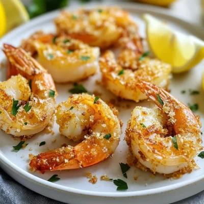 Garlic Parmesan Air Fryer Shrimp Delightful and Easy