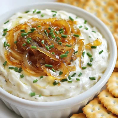 Caramelized Onion Dip Flavorful and Simple Appetizer