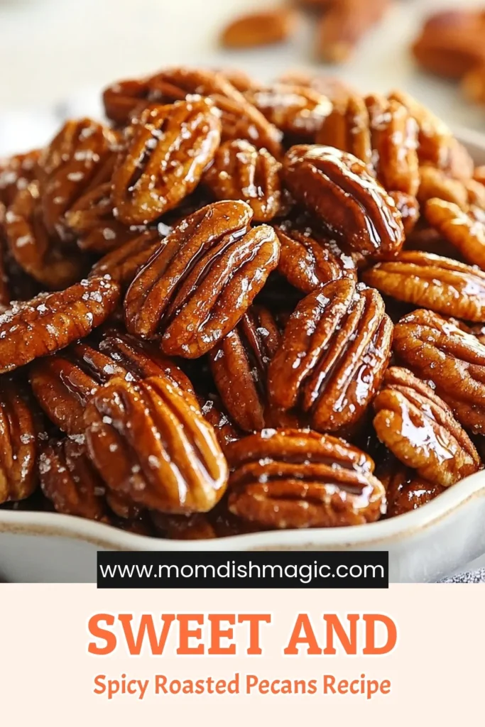 Treat yourself to these delicious Cinnamon Maple Pecans, the ultimate sweet and spicy pecan snack! Our easy roasted pecans recipe combines rich maple syrup with a hint of cinnamon for a perfect holiday treat. Whether you're looking for a quick snack or a unique gift, these cinnamon maple pecans will impress. Don’t miss out on this scrumptious maple syrup snack recipe. Pin it now and enjoy later! #PecanTreats #SweetSnacks #MapleSyrupRecipes #RoastedPecans