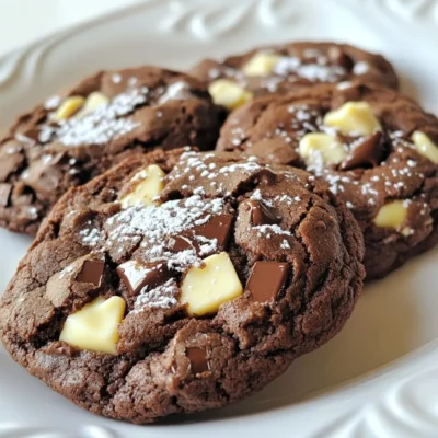 Chewy Double Chocolate Cookies Irresistible Treat