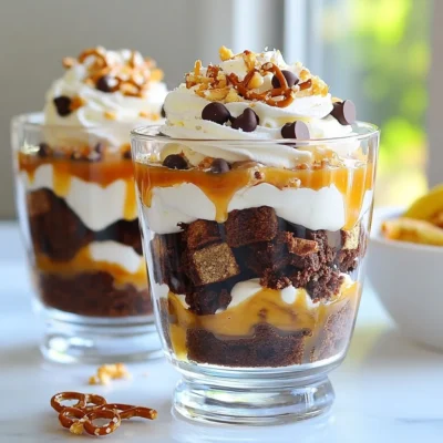 Salted Caramel Brownie Trifle Easy and Decadent Delight